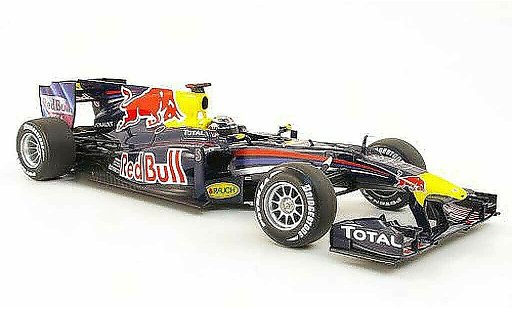 Renault F1 2010 1/18 Minichamps red bull racing rb6 no.5 red bull s.vettel f1 saison diecast model cars