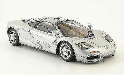 McLaren F1 GTR GTR Short Tail 1/18 Autoart grey metallized strassenversion 1994 diecast model cars