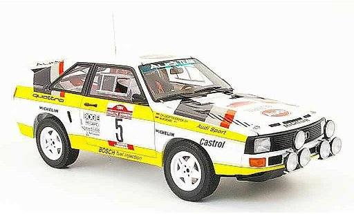 Audi Sport Quattro rallye 1/18 Autoart no.5 san remo 1984 diecast model cars