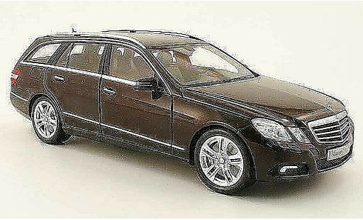 Mercedes Classe E T-Modell 1/18 Minichamps (s212) brown 2009 diecast model cars