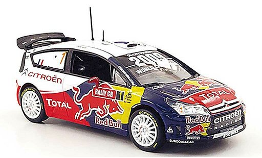 Citroen C4 WRC 2009 1/43 Norev No.1 Total Rally GB diecast model cars