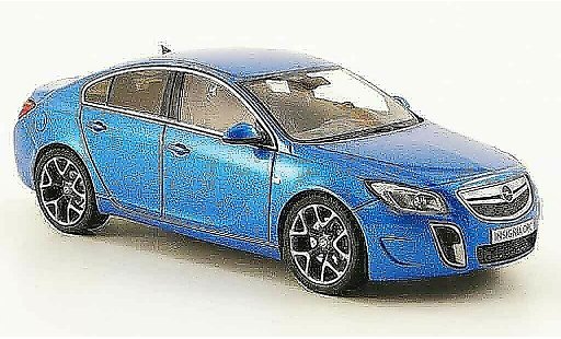 Opel Insignia OPC 1/43 Schuco blue 2009 diecast model cars