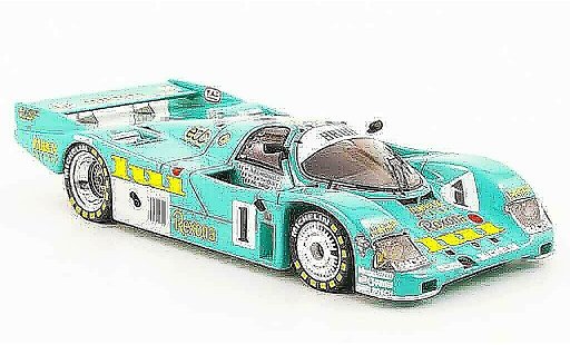 Porsche 962 1987 1/43 Spark No.1 lui 24h Le Mans diecast model cars