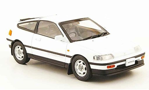 Honda CRX MK2 1/43 Ebbro white 1987 diecast model cars