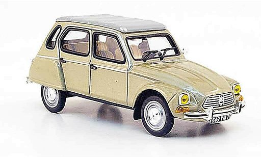 Citroen Dyane Berline 1/43 Nostalgie 6 beige 1976 diecast model cars