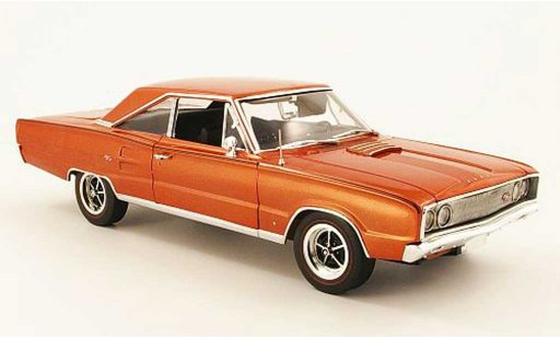 Dodge Coronet 1967 1/18 Highway 61 r/t 426 bronze diecast model cars