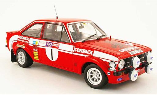 Ford Escort Rally 1/18 Sun Star no.1 cossack winner rallye pays de galles 1975 diecast model cars