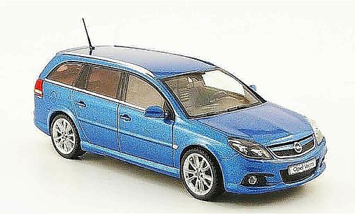 Opel Vectra C OPC 1/43 Schuco caravan blue diecast model cars