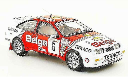 Ford Sierra Cosworth RS 1/43 IXO No.6 Belga winner Rally Ypres 1988 diecast model cars