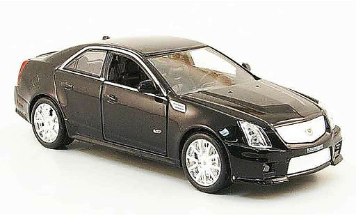 Cadillac CTS V 1/43 Luxury Die Cast black 2009 diecast model cars