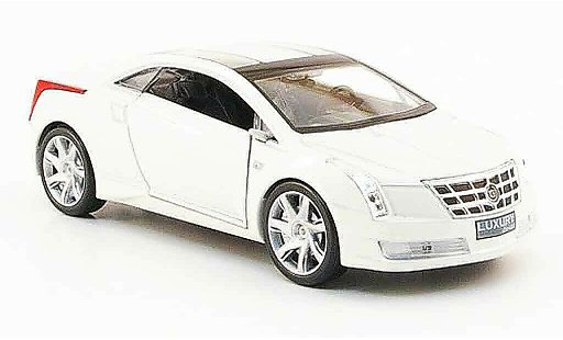 Cadillac Converj concept 1/43 Luxury Die Cast white 2009 diecast model cars