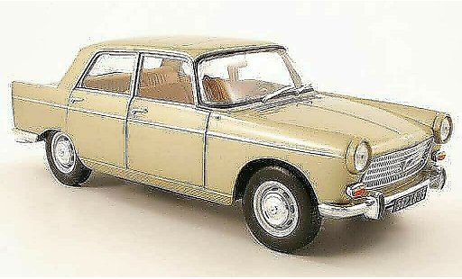 Peugeot 404 Berline 1/18 Norev Saloon beige 1965 diecast model cars