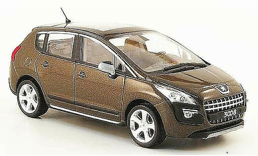 Peugeot 3008 Base 1/43 Norev brown 2009 diecast model cars