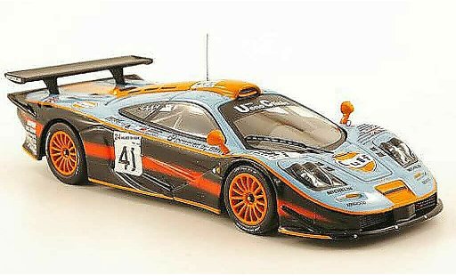 McLaren F1 GTR GTR 1/43 IXO No.41 Gulf 24h Le Mans 1997 diecast model cars