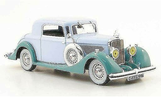 Panhard 6 CS Base 1/43 IXO (Faut-Convertible) blue/mintgreen 1935 diecast model cars