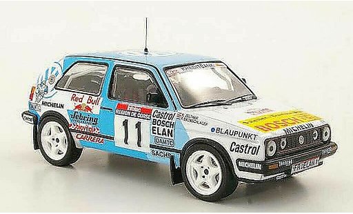 Volkswagen Golf GTI 1/43 IXO 16V No.11 R.Baumschlager / R.Zeltner Tour de Corse 1990 diecast model cars