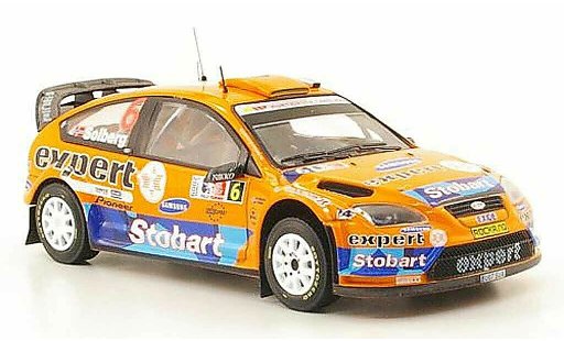 Ford Focus RS WRC 1/43 IXO 08 No.6 Stobart Rally Norwegen 2009 diecast model cars