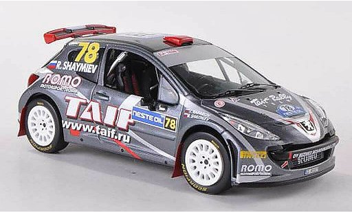 Peugeot 207 S2000 1/43 IXO No.78 Romo Rally Finnland 2009 R.Shaymiev/T.Kafarov diecast model cars