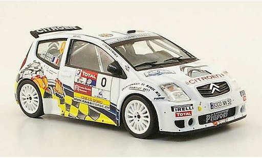 Citroen C2 S1600 1/43 IXO No.0 Rally Chablais 2009 S.Loeb diecast model cars