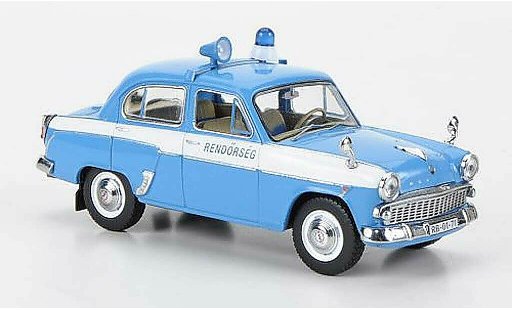 Moskwitsch 407 Base 1/43 IST Models Rendorseg - Police Ungarn 1959 diecast model cars