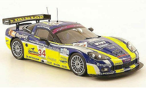 Chevrolet Corvette course 1/43 IXO C6 R No.34 FIA GT 24h Spa 2006 diecast model cars