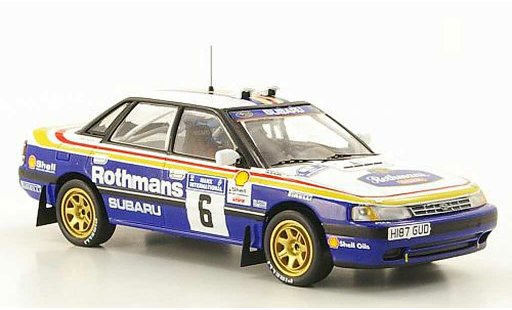 Subaru Legacy RS 1991 1/43 IXO No.6 rothmans McRae/Ringer Manx Rally diecast model cars