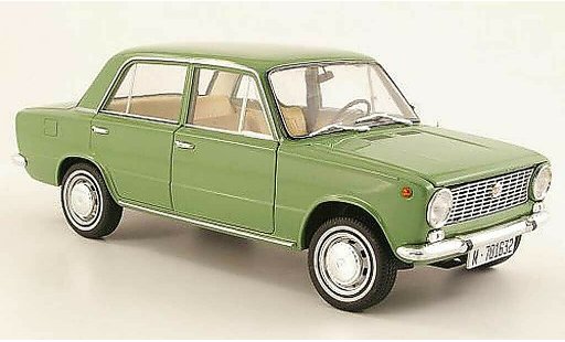 Seat 124 Base 1/18 IST Models grey/green 1969 diecast model cars