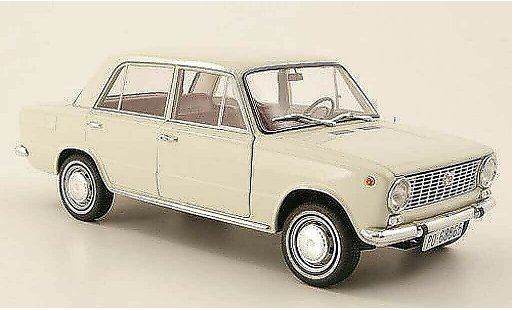 Seat 124 Base 1/18 IST Models white 1969 diecast model cars