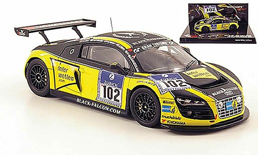 Audi R8 lms 1/43 Minichamps No.12 Team Black Falcon 24h Nurburgring 2010 diecast model cars