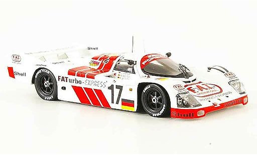 Porsche 911 Turbo 1/43 Spark 962 1 No.17 FATurbo 24h Le Mans diecast model cars