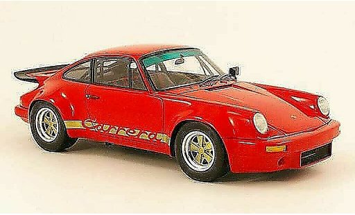 Porsche 911 RS 1/18 Spark carrera 3.0 red/or 1974 diecast model cars
