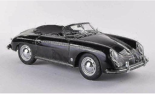 Porsche 356 A A 1/18 Autoart 1957 A Speedster black Europaversion diecast model cars