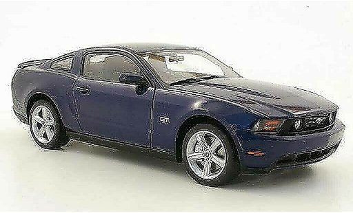 Ford Mustang GT 1/18 Autoart blue 2010 diecast model cars