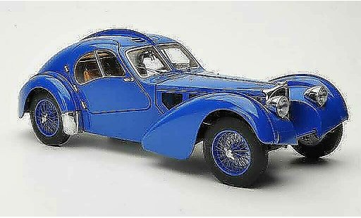 Bugatti 57 Atlantic 1/18 Autoart S blue 1938 diecast model cars