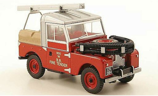 Land Rover 88 Base 1/43 Oxford British Rail pompier diecast model cars