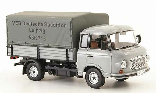 Barkas B 1000 plateau 1/43 IST Models flatbed VEB Deutsche Spedition Leipzig diecast model cars