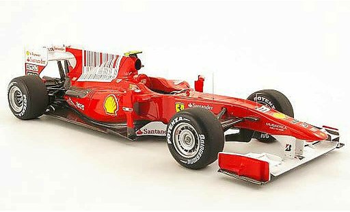 Ferrari F1 F2010 1/18 Hot Wheels no.8 f.alonso gp bahrain diecast model cars