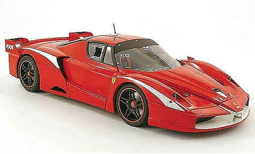Ferrari Enzo FXX 1/18 Hot Wheels evoluzione red diecast model cars