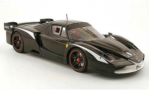 Ferrari Enzo FXX 1/18 Hot Wheels evoluzione noir diecast model cars