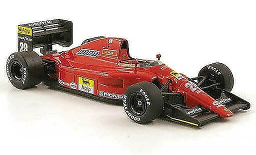 Ferrari F1 642 1/43 Hot Wheels Elite -91 No.28 GP Monaco (Elite) diecast model cars
