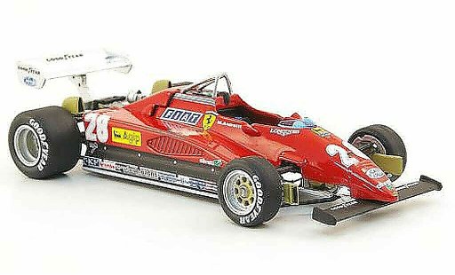 Ferrari 126 C2 1/43 Hot Wheels Elite No.28 M.Andretti GP Italien (Elite) diecast model cars