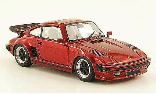 Porsche 911 Turbo 1/43 Look Smart Flatnose red diecast model cars