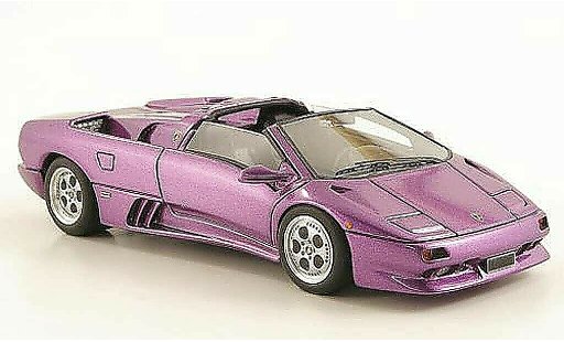 Lamborghini Diablo VT 1/43 Look Smart Roadster purple diecast model cars