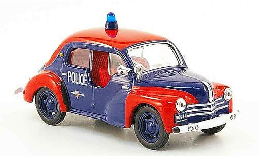 Renault 4CV Base 1/43 IXO police de monaco diecast model cars