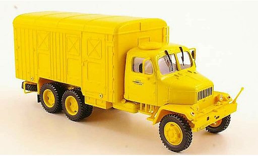 Praga V3S Kasten 1/43 Abrex van yellow Telekom diecast model cars