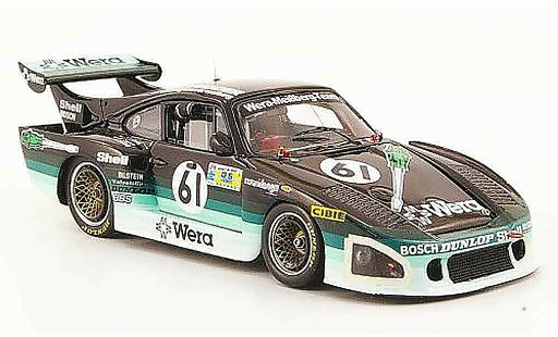 Porsche 935 1981 1/43 Spark K3 No.61 Wera 24h Le Mans diecast model cars
