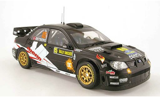 Subaru Impreza WRC 1/18 Sun Star 07 no.15 rallye Sweden 2010 diecast model cars
