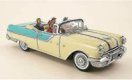 Pontiac Star Chief Convertible 1/18 Sun Star beige/mint 1955 diecast model cars