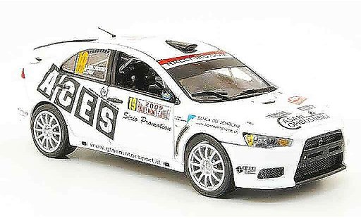 Mitsubishi Lancer Evolution X 1/43 Vitesse No.19 Rally Monte Carlo 2009 diecast model cars