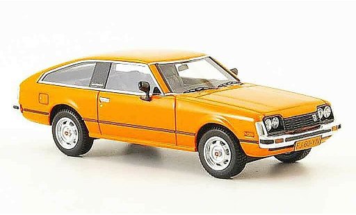 Toyota Celica Mk2 1/43 Neo (a40) orange diecast model cars